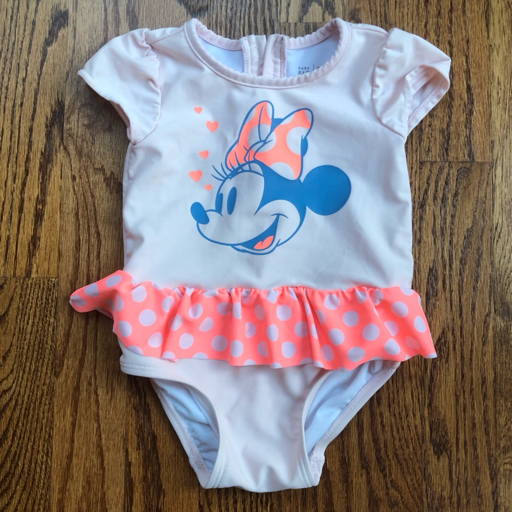 Gap Minnie Mouse Swimsuit 6-12 Months